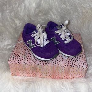💕 NEW BALANCE 501 PURPLE TODDLER SZ 5 🦄